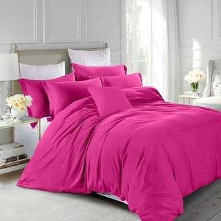 King Bed Pink Duvet Cover main image 0