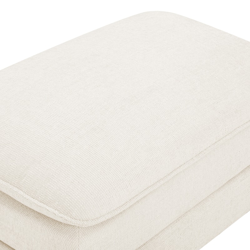 Living Room Upholstered Accent Chair,Modern Reading Chair With Arms Pillows - 52"W X 54.6"D X 34.6"H