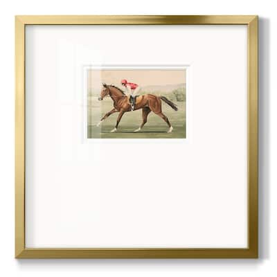 Vintage Equestrian IPremium Framed Print