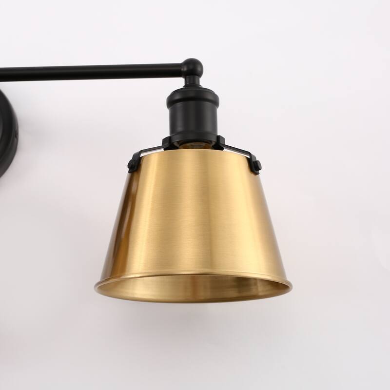 3-Light Brushed Nickel Cylinder Modern Bathroom Vanity Light with Clear Glass Shade,Wall Lamp for Mirror Kitchen Bedroom
