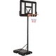 preview thumbnail 9 of 8, Outdoor Portable Basketball Rack, Suitable for Children and Adults