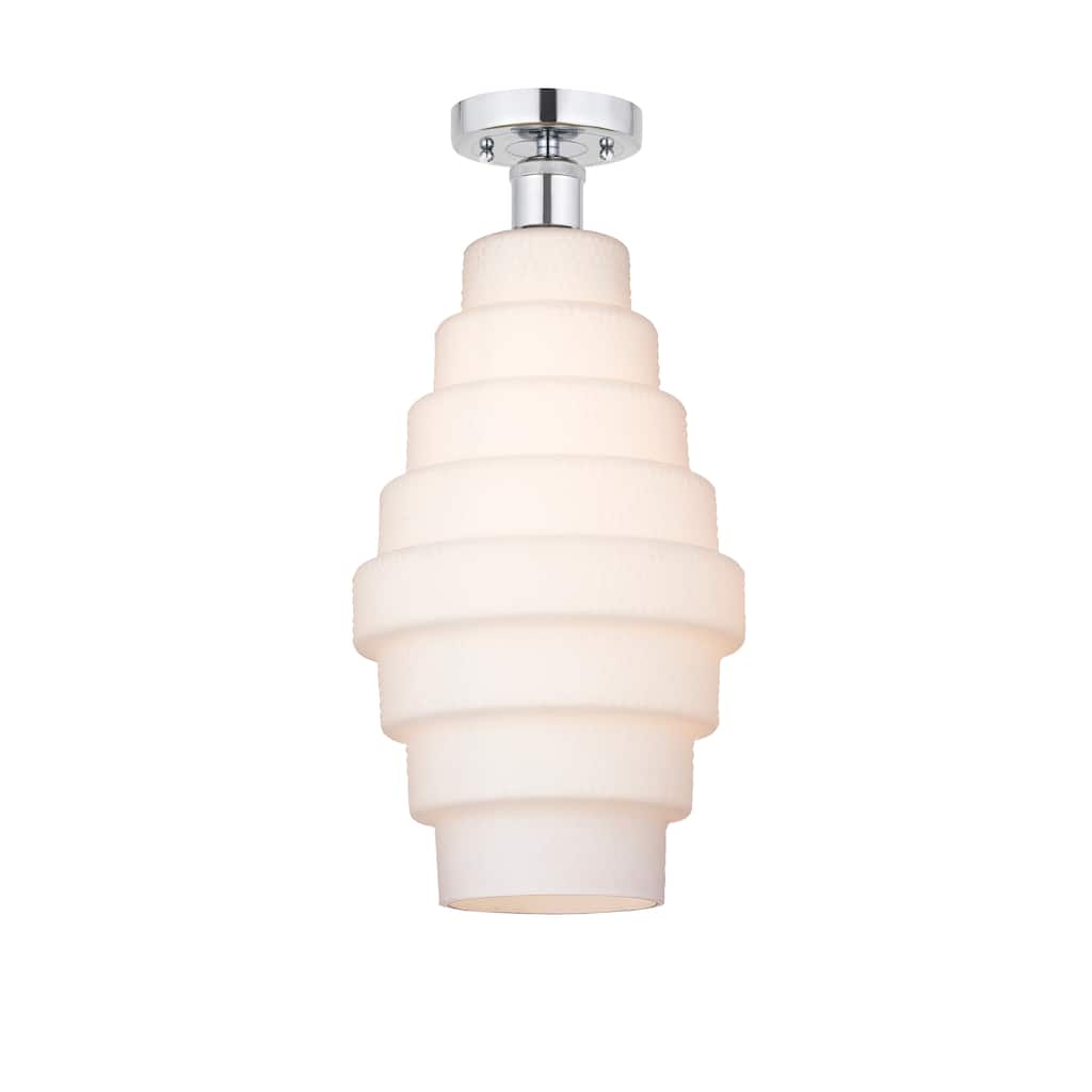 Innovations Lighting Edison Cascade - 1 Light 8" Semi-Flush Mount
