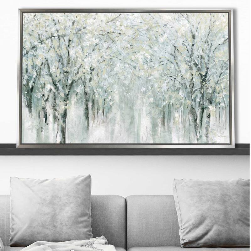 "Winter Mist" by Carol Robinson Print on Floating Canvas