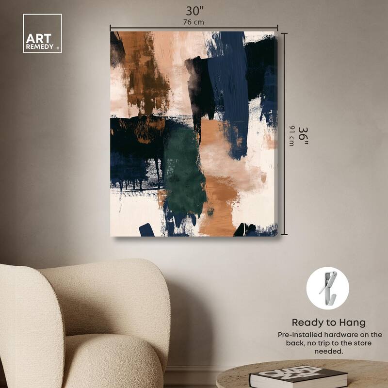 Painted Paradox Canvas by Art Remedy, Gallery Wrapped