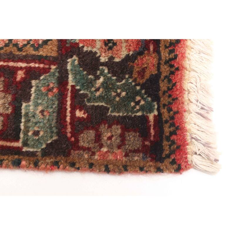 ECARPETGALLERY Hand-knotted Sarabi Red Wool Rug - 3'3 x 4'11