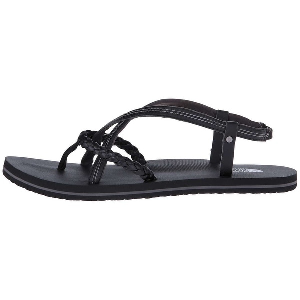 north face ladies flip flops