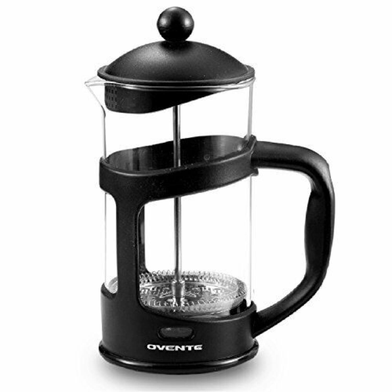 Coffee Brewer With Stainless Steel Filter Camping Travel French Press
