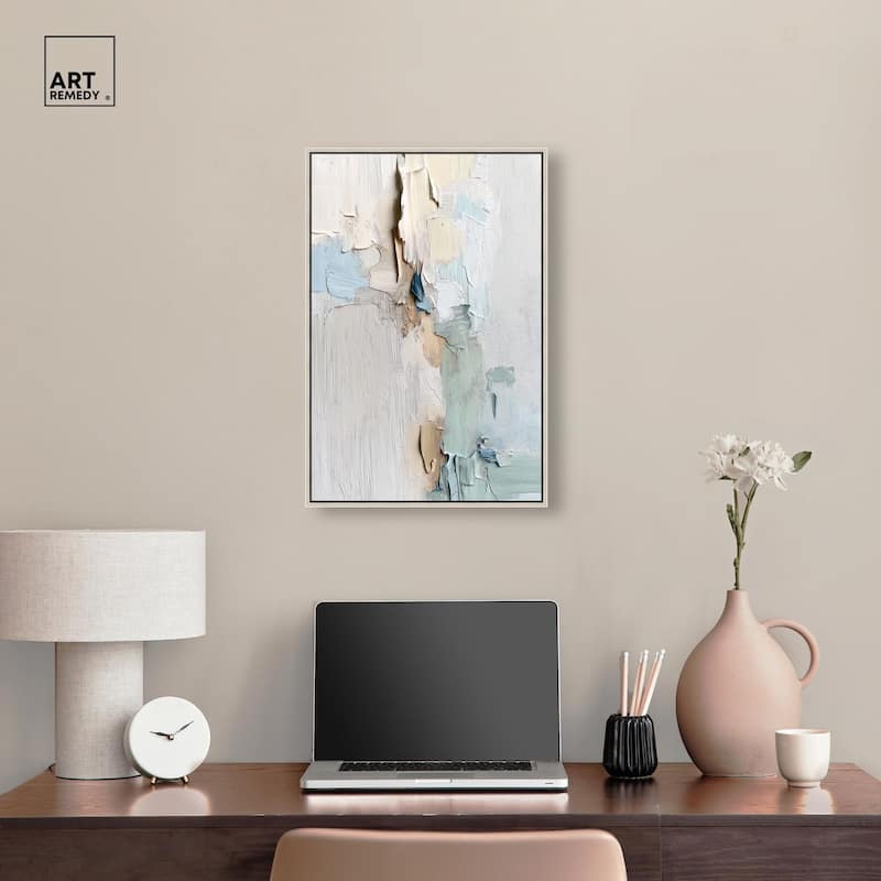 Impasto Intervals III Canvas by Art Remedy