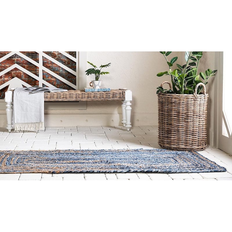 Braided Slin Collection Area Rug