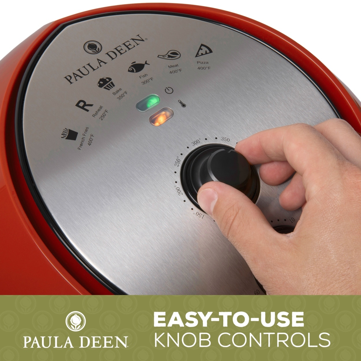 Paula Deen 13 QT (1700W) Family-Sized Air Fryer Oven