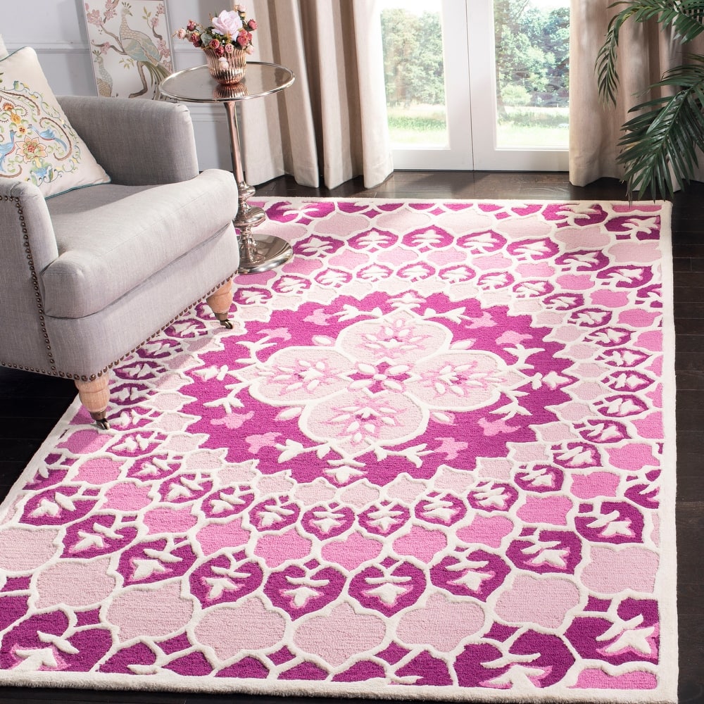 SAFAVIEH Handmade Bellagio Ronak Modern Oriental Wool Rug