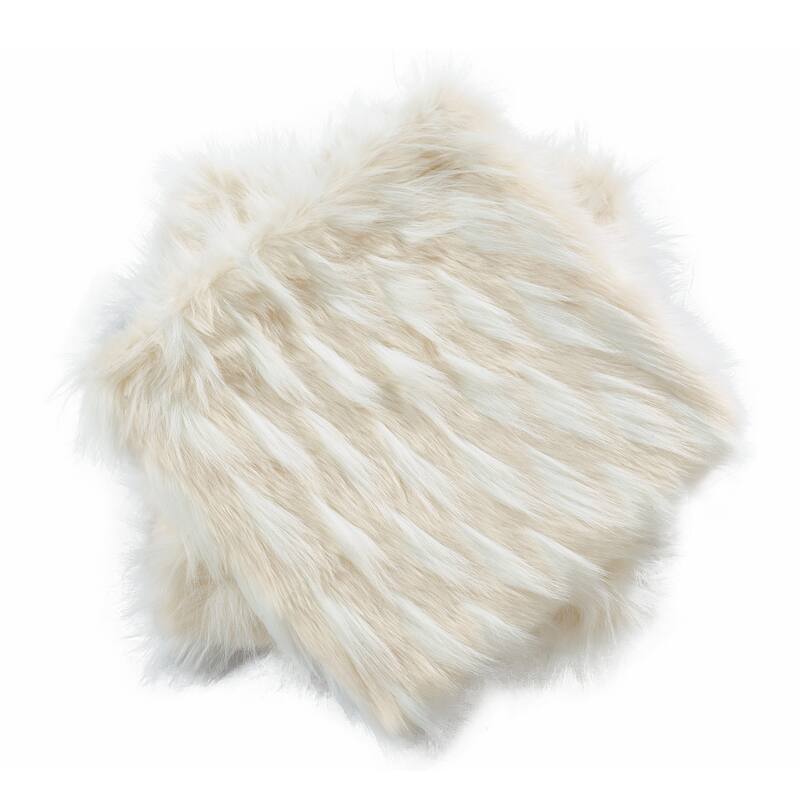 Highlight Lamb Shaggy FauxFur 2 Piece Pillow Shell Set, NO INSERT