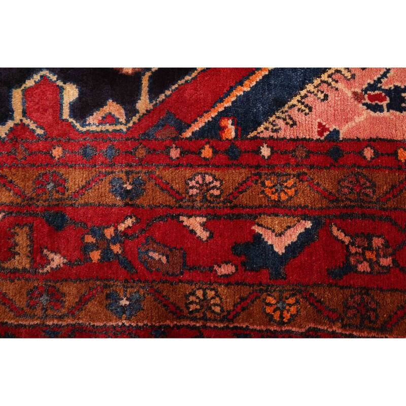 ECARPETGALLERY Hand-knotted Anadol Dark Navy Wool Rug - 6'6 x 8'6