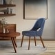 preview thumbnail 30 of 49, INK+IVY Nola Upholstered Dining Side Chairs with Cutout Back design (Set of 2)
