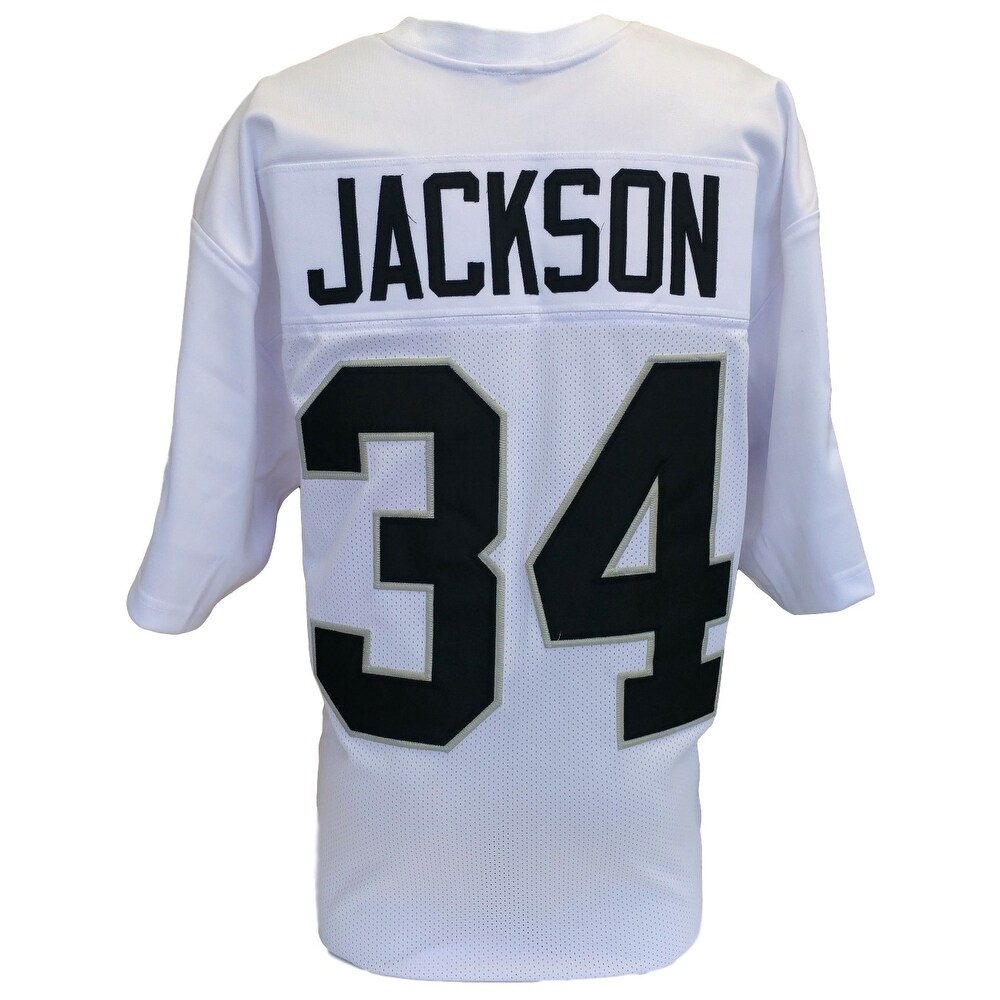 Shop Bo Jackson Unsigned Custom White Pro Style Football Jersey
