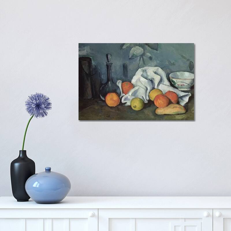 iCanvas "Fruits, 1879-80 " by Paul Cezanne Canvas Print - 12x18x1.5