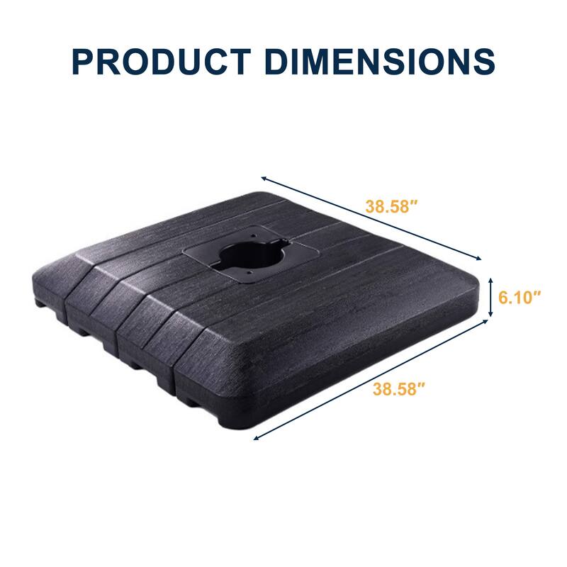 Outdoor Patio Square Umbrella Base