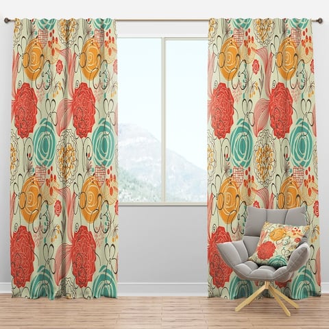 Buy Floral Bohemian Eclectic Curtains Drapes Online At Overstock Our Best Window Treatments Deals
