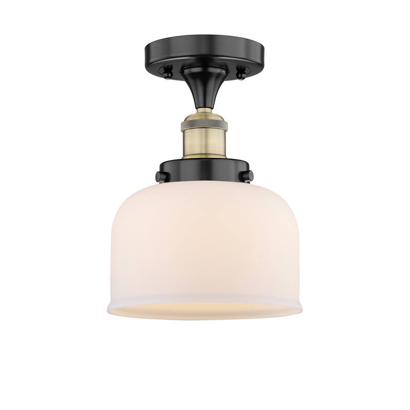 Innovations Lighting Bell - 1 Light 8" Semi-Flush Mount
