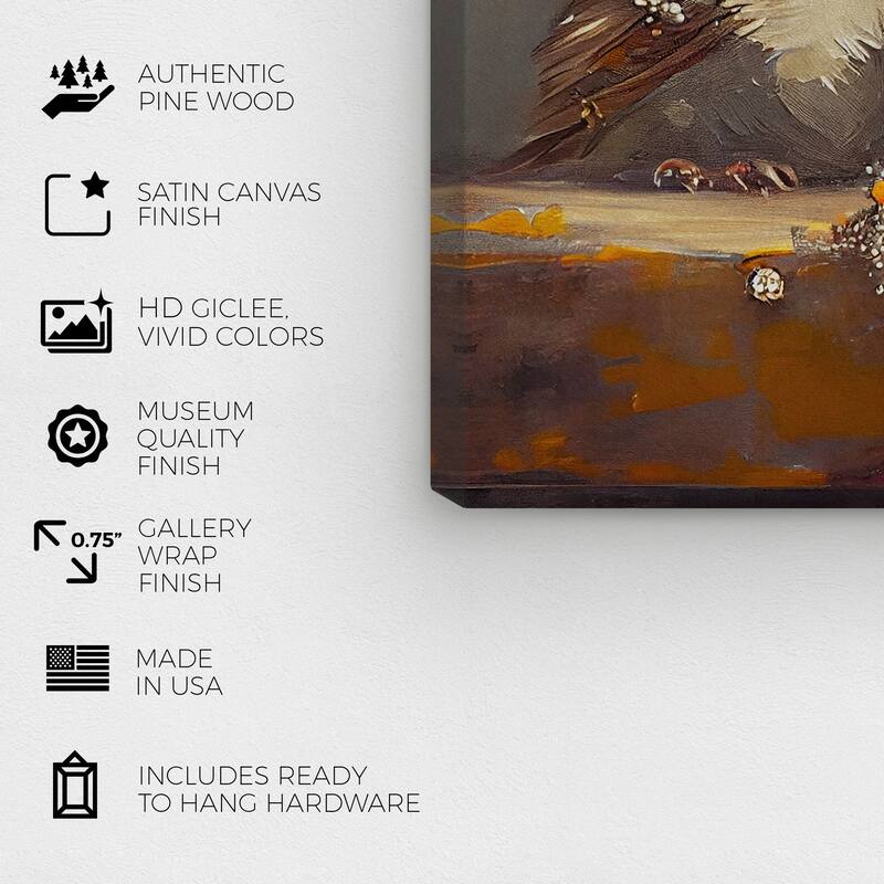 Wynwood Studio Canvas Animals Baby Chickens Trying On Jewelry Brown and Traditional Wall Art Canvas Print - Brown, Blue