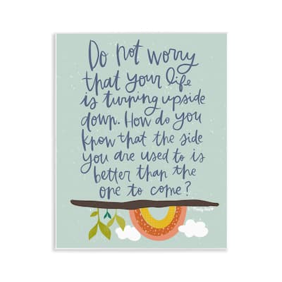 Stupell Hopeful Encouraging Phrase Wall Plaque Art Design By Mandy Ford Art + Illustration
