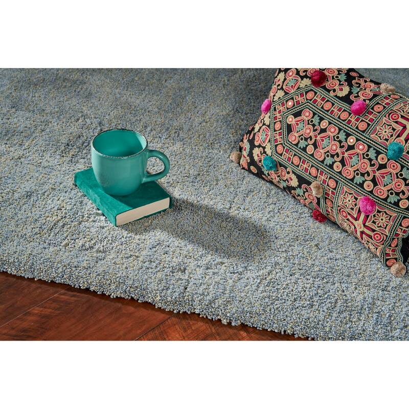 Domani Euphoria Cozy Blue Heather Rug
