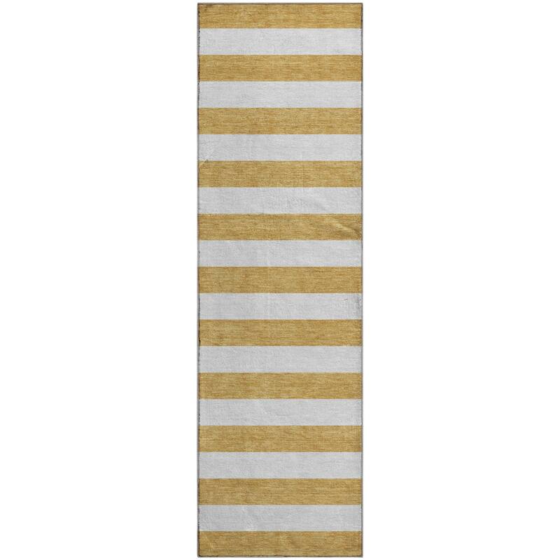 Premium Washable Super Soft Cabana Stripe Mayfield Rug