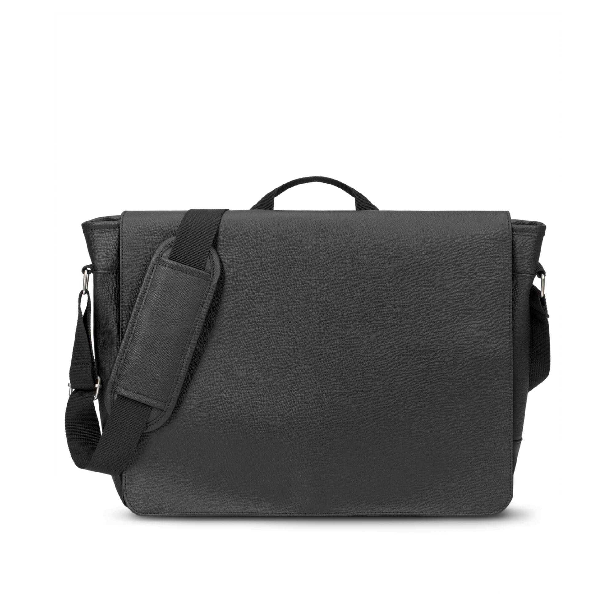 faux leather messenger bag mens