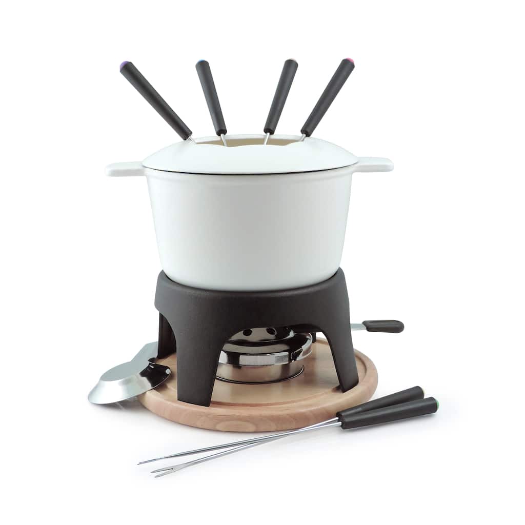 Swissmar Sierra 11-Piece Cast Iron Fondue Set