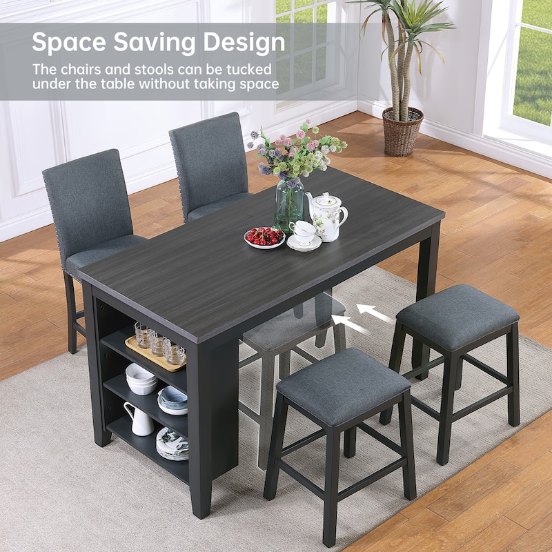 Morden Fort Kitchen Dining Stools(Set of 2)