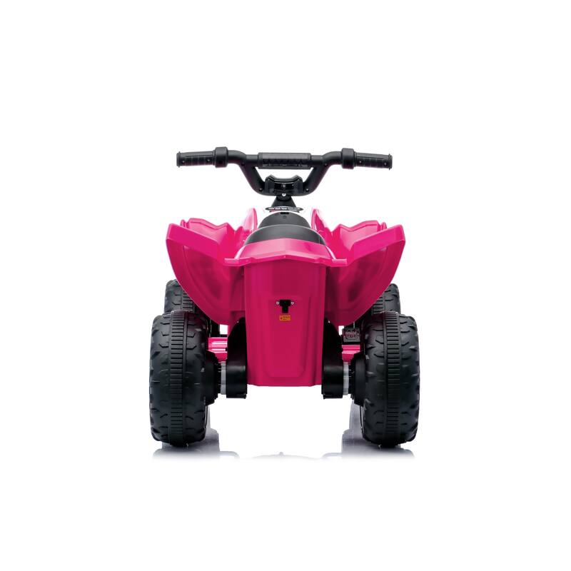 Pink Ride-On Car Electric Vehicle with LED Lights, Toddler Vehicle Battery Powered Electric Car Engineering Car