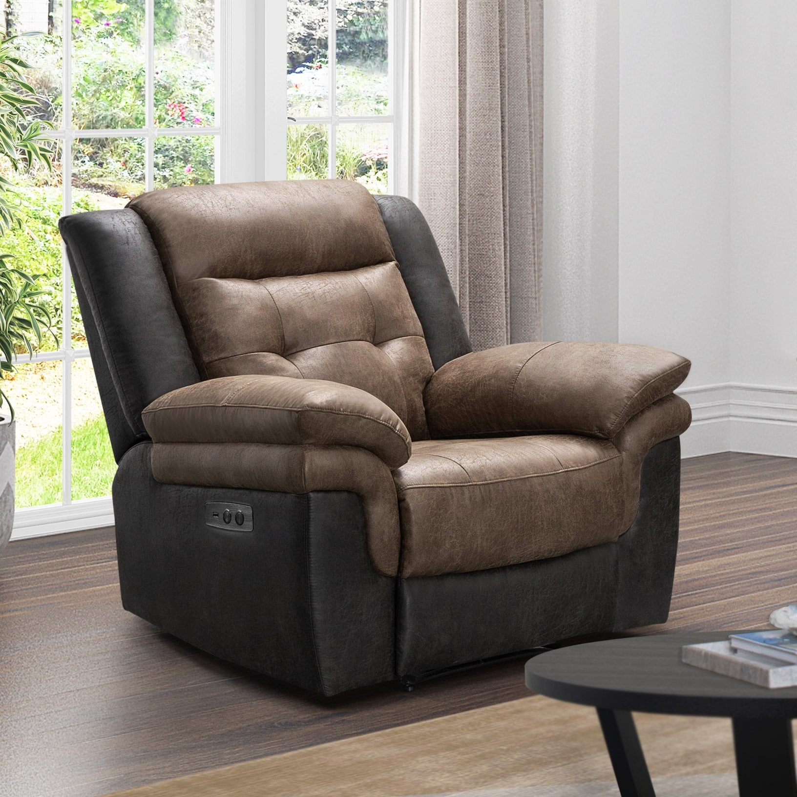 Tacoma dual power reclining clearance sofa
