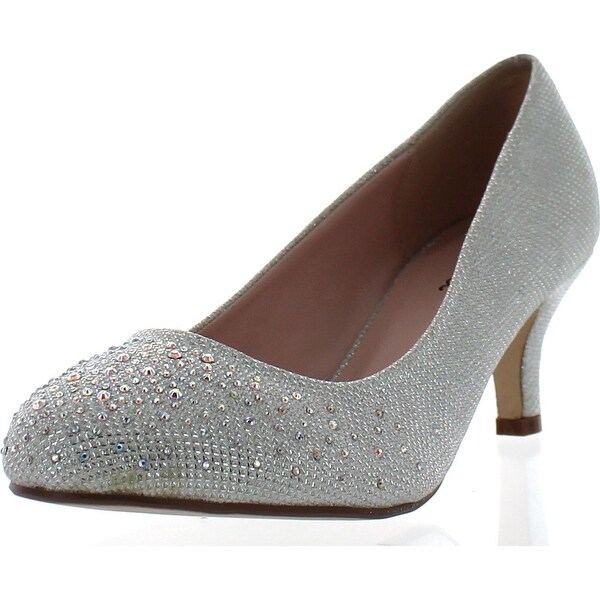 grey slip on pumps