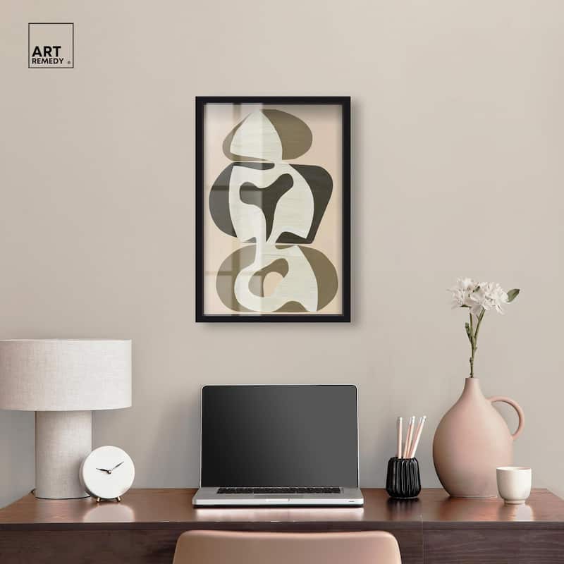 Shapes of Sage II Shadowbox by Art Remedy