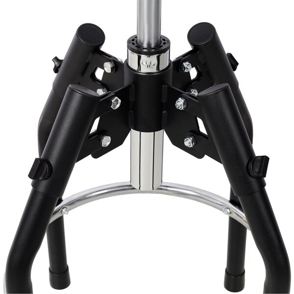 Heavy Duty Adjustable Hydraulic Shop Stool - Black - Bed Bath