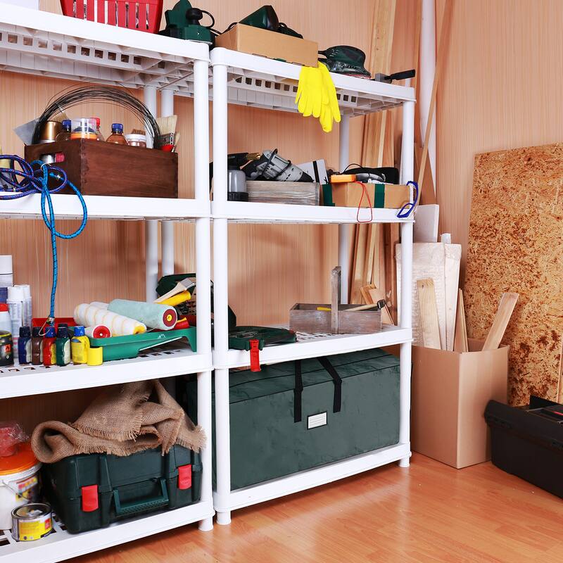 Christmas Tree Storage Bag-Fits up to 7.5 Foot Artificial Trees by Elf Stor (Green)