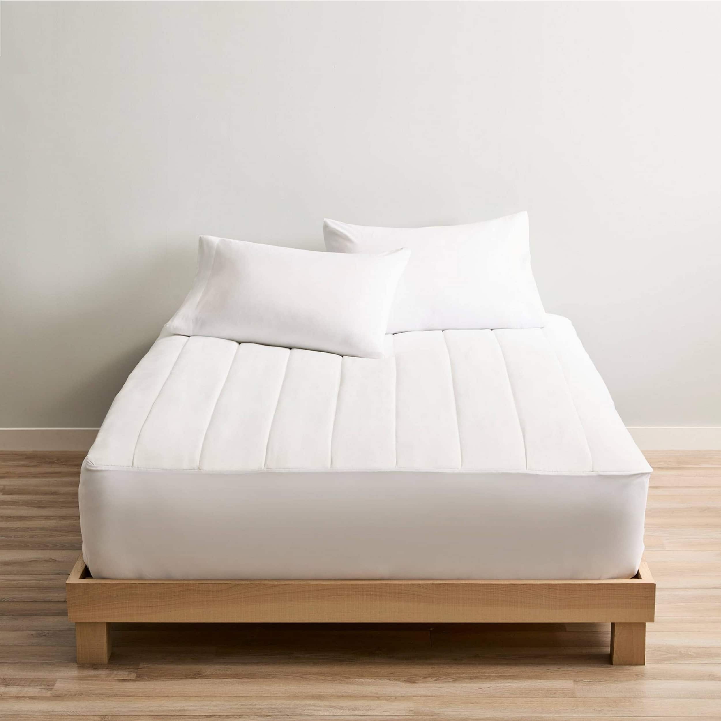 Sunbeam Full Size Electric Mattress Pad White On Sale Bed Bath & Beyond 36116385