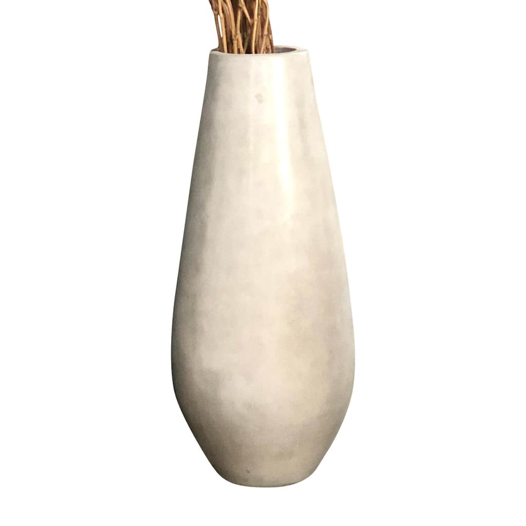 Artissance 39"H Hopson Cement Large Opening Light Gray