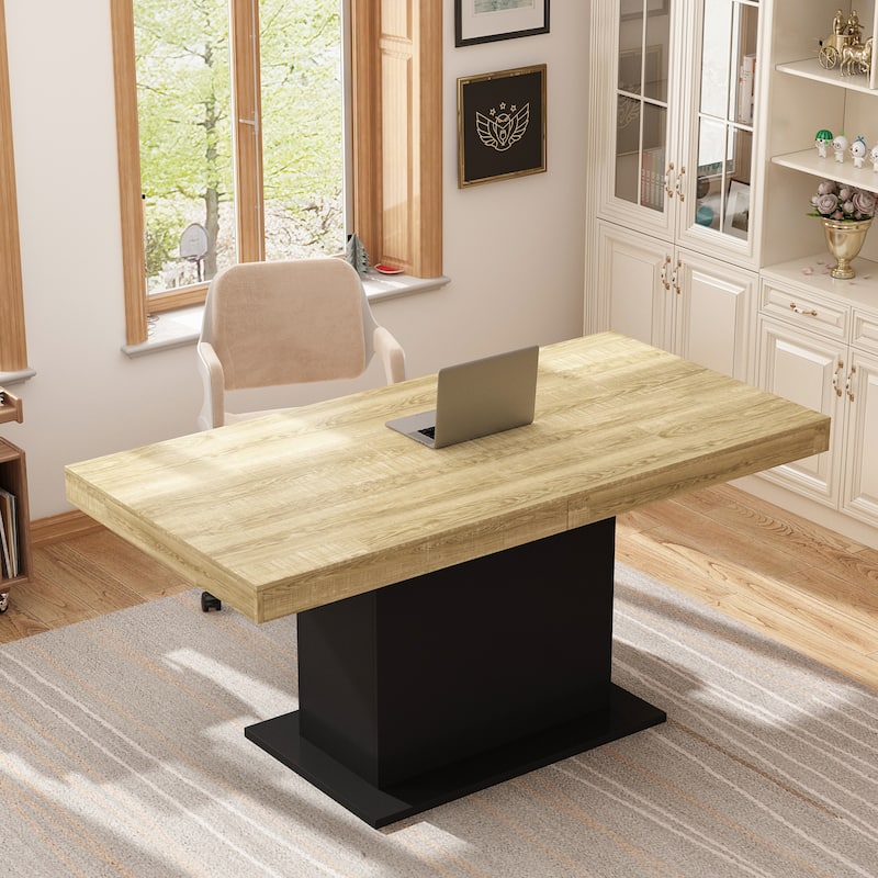 78.7"W Extendable Table Dining Table Meeting Table Working Station