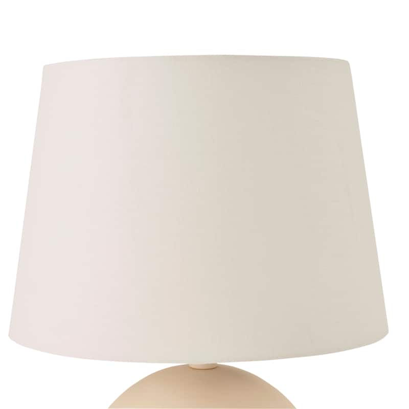 Nourison 18" Round Ceramic Modern Accent Table Lamp