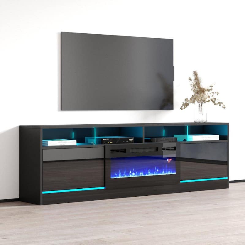 Disparo BL-05 Electric Fireplace 79" TV Stand