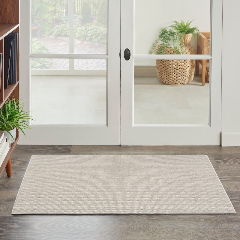 Nourison Textured Home Indoor Abstract Area Rug