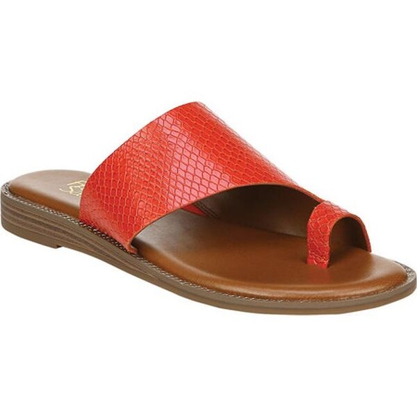 franco sarto orange sandals