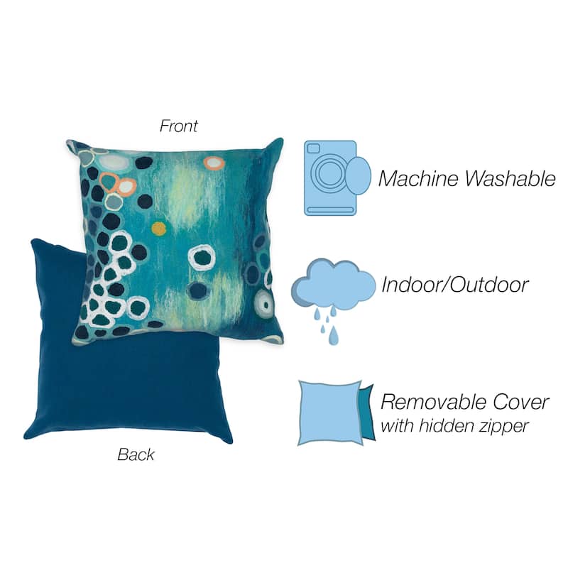 Liora Manne Visions IV Sunken Treasure Indoor/Outdoor Pillow