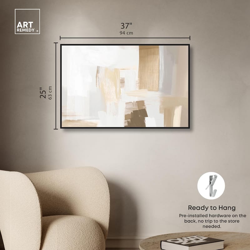Honeycomb Hues II Canvas by Art Remedy