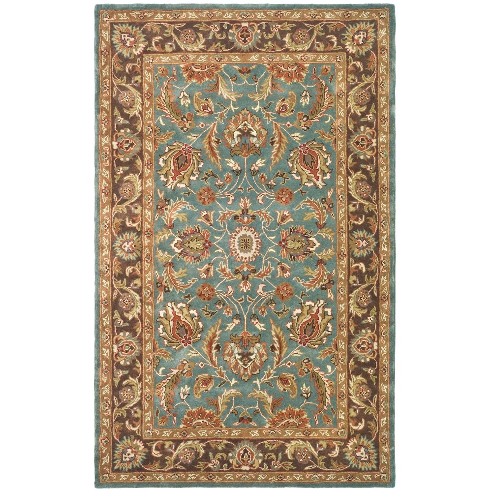 SAFAVIEH Handmade Heritage Full Bloom Traditional Oriental Wool Rug