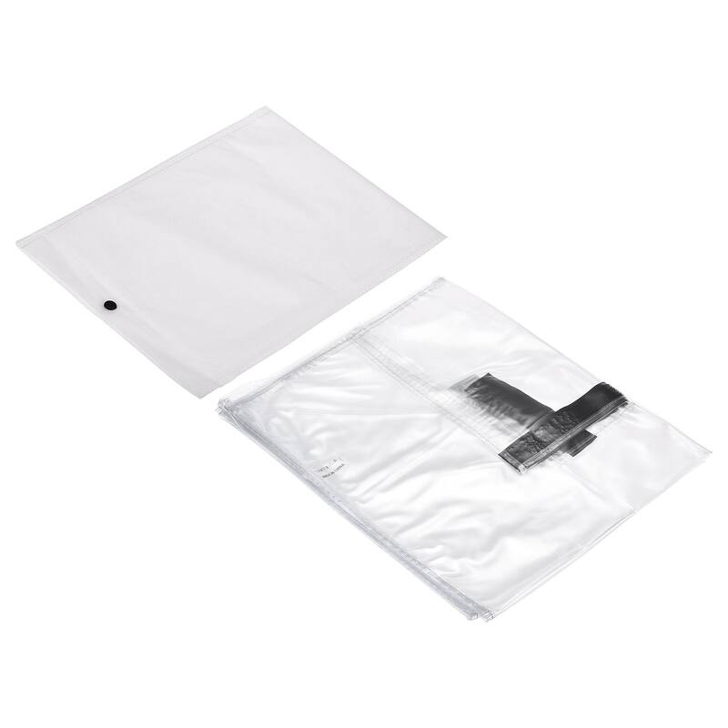 Universal Luggage Protector 30 Inch PVC Portable Dust Cover, Transparent