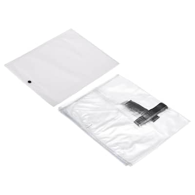 Universal Luggage Protector 30 Inch PVC Portable Dust Cover, Transparent