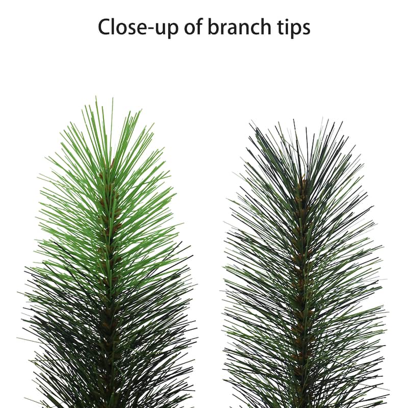 Puleo International Pre-Lit 2' Tabletop Artificial Christmas Tree