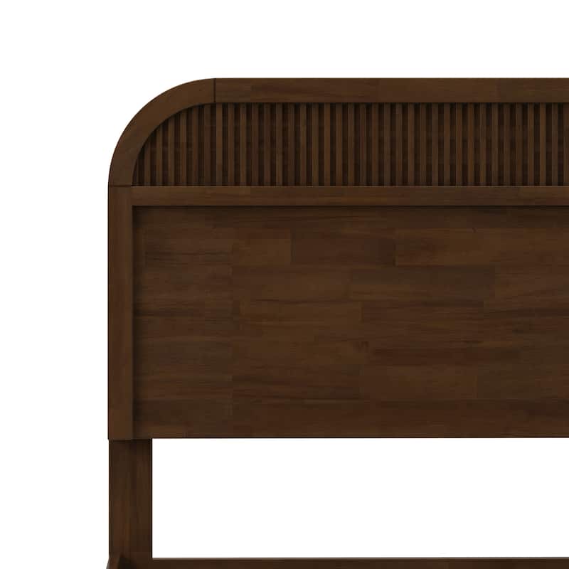 Christopher Knight Home - Modern Wood Platform Bed Frame with Headboard and Wooden Slats Support - No Box Spring Needed